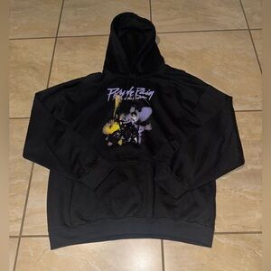 Purple Rain Hoodie Prince Size XL